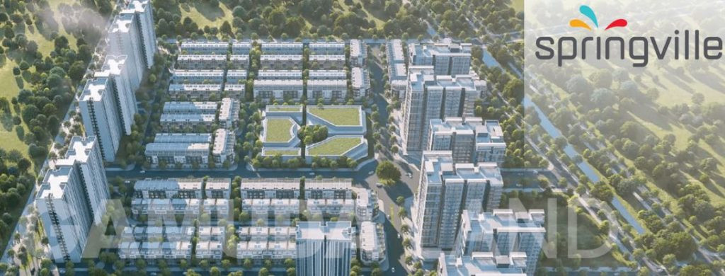 Hình phối cảnh Springville Nhơn Trạch